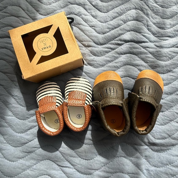 Other - Sweet N’ Swag baby Moccasins
